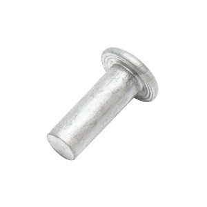 Nit aluminiu solid 4x8mm, diametru cap 15mm, Cod: DISHH95, Brand: BRECKNER GERMANY - Img 2