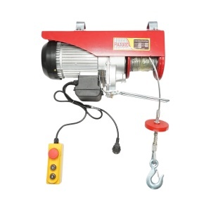 Palan electric macara 220V, 1600W, sarcina maxima 500/1000kg, viteza ridicare 4-8m/min, inaltime ridicare 6-12m IP40 Breckner Germany, DISGF26