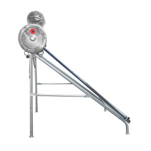 Panou solar nepresurizat inox, cu 30 tuburi pentru apa calda, boiler 210L, 2020x2200x1820mm, Cod: BK77132, Echivalență: DISEH56, Breckner Germany - Img 4