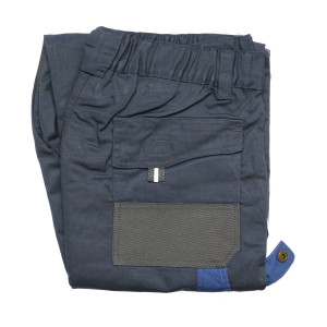 Pantaloni de lucru, poliester cu bumbac, albastru navy, L, Cod: BK77216, Brand: BRECKNER GERMANY - Img 8