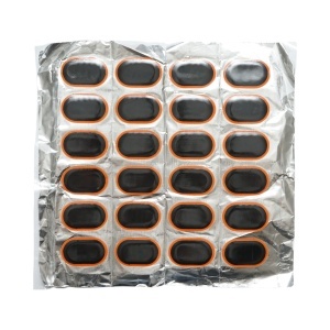 Petice vulcanizare ovale 33x53mm pentru camere de aer 24 buc/set Maruni made in Japan, DISRL31