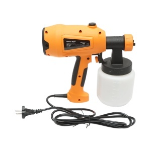 Pistol vopsit electric 550W, 220V, debit 800 ml/min, rezervor inferior 800ml, 3 duze incluse, DISRX10 - Img 5