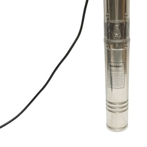 Pompa apa submersibila inox 1.5kW, 220V, D100mm, debit 5 m3/h, inaltime refulare 60m, 9 turbine ceramice, racire pe ulei, panou de control K90QJD2-60/9-1.5 Breckner Germany, DISVN33 - Img 8