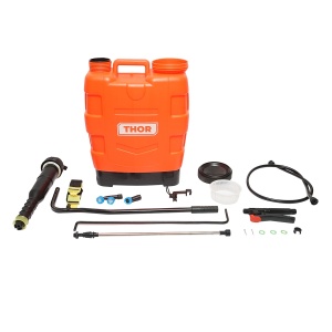 Pompa de stropit vermorel, manual cu rezervor 20L, 2 duze interschimbabile , Cod: 40TH292, Marca: THOR - Img 2