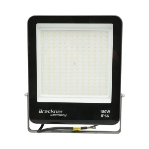 Proiector LED 150W, 220V, 6500K, 13500lm tip Flood 275x230x30mm IP66 Breckner Germany, BK00678 - Img 2