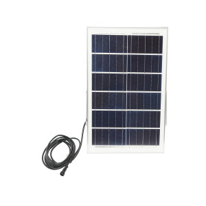Proiector LED 400W, 6500K, cu panou solar 28W, telecomanda si baterie, 40Ah, Cod: BK69669 Echivalență: DISLG28, Breckner Germany - Img 4