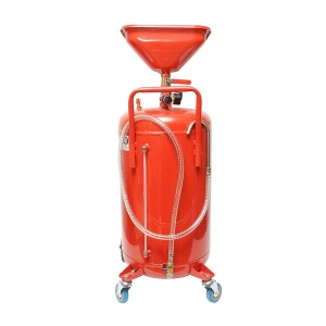 Recuperator de ulei 80L cu palnie si sistem de golire pneumatic , Cod: BK87043, - Img 3
