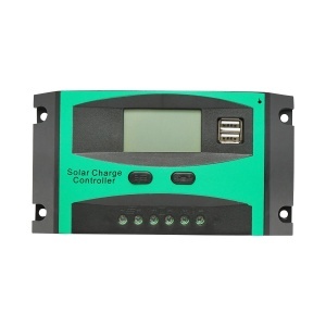 Regulator tensiune pentru panou solar 20A 12V/24V 2X port USB Breckner Germany, BK92910