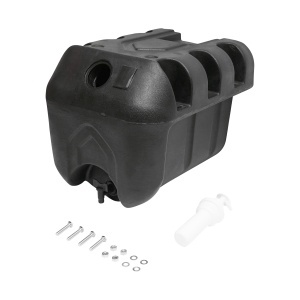 Rezervor apa 30L cu robinet si dozator de sapun 250ml. plastic negru 332x420x331 mm, BK88222, BRECKNER GERMANY