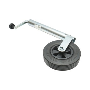 Roata de sprijin remorca 200x50mm, diametru tub 48mm, reglabila 570-800mm, sarcina maxima 136kg Breckner Germany, BK93159 - Img 7