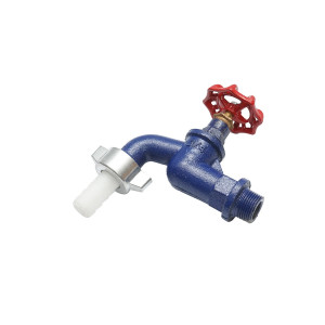 Robinet apa dublu serviciu cu ventil 3/4, Cod: DISLP10, Brand: BRECKNER GERMANY - Img 2