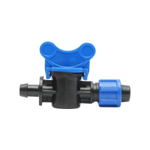 Robinet tub picurare egal D16x16mm, PN4, pentru sisteme de irigatii, Cod: DISLV17,Brand: Poelsan - Img 1
