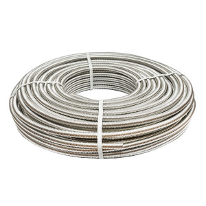 Rola 100m teava inox flexibila, gofrata DN16, pentru instalatii solare rezidentiale, Cod: DISKL90, Breckner Germany
