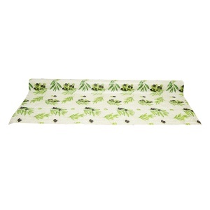 Rola fata de masa decorativa PVC 1.37x20m, grosime 0.18mm, textil 45 g/mp, model mediteranean Breckner Germany - Img 2