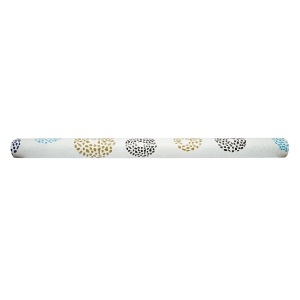 Rola fata de masa decorativa PVC 1.37x20m, grosime 0.18mm, textil 45 g/mp, model cerc multicolor Breckner Germany - Img 6