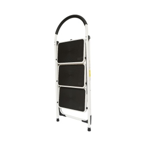 Scara metalica pliabila, 3 trepte cu cauciuc antiderapant, sarcina maxima 150 Kg , Cod: DISPN85, Marca: CROWNMAN - Img 2