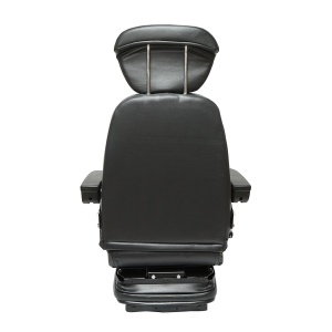 Scaun universal reglabil pentru tractor cu centura de siguranta, cotiere si suspensie mecanica 840x600mm, Cod: DISMN26, - Img 5