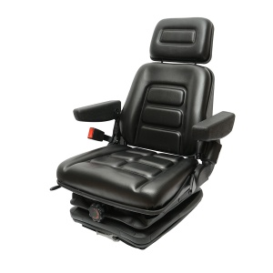 Scaun universal reglabil pentru tractor cu centura de siguranta, cotiere si suspensie mecanica 830x610mm, Cod: DISMN29 - Img 2