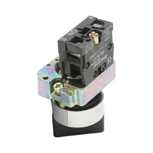 Selector 2 pozitii cu retinere negru 1NO, 400V/10A BD21 Breckner Germany, BRECKNER GERMANY, BK76436 - Img 3