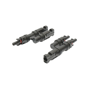 Set 2 conectori Y tip MC4 pentru cablu solar, Cod: BK92988, Brand: BRECKNER GERMANY - Img 1