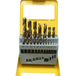 Set 25 burghie elicoidale HSS 1-10mm cu tija cilindrica pentru metal , Cod: DISPN38, Marca: CROWNMAN - Img 3