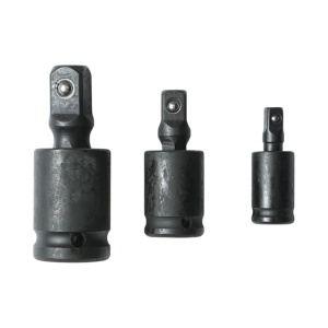Set 3 adaptoare de impact cu articulatie cardanica patrat 1/2, 3/8, 1/4 inch Cr-Mo Breckner Germany, BRECKNER GERMANY, BK69340 - Img 3