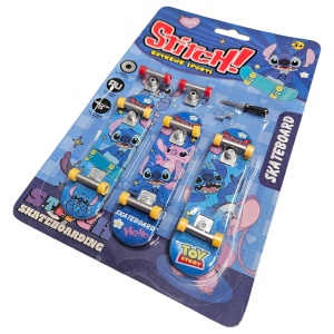 Set 3 Mini Skateboard Stitch – Modele Colorate pentru Copii