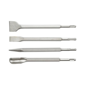 Set 4 dalti beton SDS Plus 14x250mm lata, plata, ascutita si canal Breckner Germany, BRECKNER GERMANY, BK87086 - Img 2