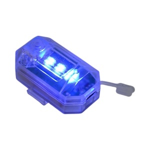 Set 4 lampi LED RGB stroboscopice cu telecomanda, 10 moduri, 8 culori, baterie litiu 150mAh reincarcabila USB-C IP65, BK79860 - Img 3