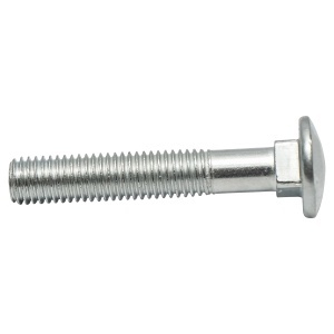 Set 50 buc surub zincat pentru plug DIN 603 M12x70mm, BRECKNER GERMANY, BK90772