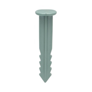 Set 50 cuie tarusi plastic verzi 15cm tip harpon pentru fixare folie protectie Breckner Germany, AAC187