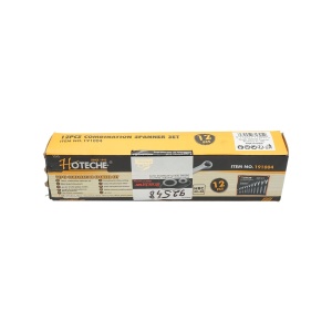 Set chei combinate fixe si inelare 12 buc. 6-24mm in husa textila, Cod: BK92548, Brand: HOTECHE - Img 2
