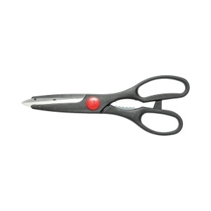 Set cutite bucatarie 15 piese cu suport lemn, foarfeca si pila ascutit, lama otel 3Cr13, maner ABS negru Breckner Germany, AAA384 - Img 13