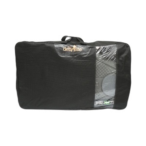 Set huse scaune auto Premium Crem-Gri universale, design sport ergonomic, piele ecologica cu insertii textile, fata + spate 11 piese, DISVG60 - Img 9