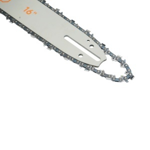 Set lama drujba 40cm (16 inch) cu 2 lanturi pas 3/8 LP, 1.3mm, 57 zale UZ PROFESIONAL THOR, THOR, 40TH377 - Img 5