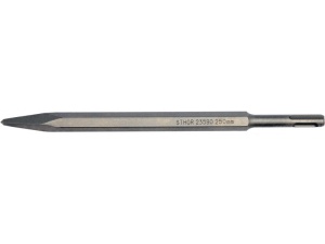 STHOR Vârf daltă ascuțită 14 x 250 mm SDS-Plus - Img 1