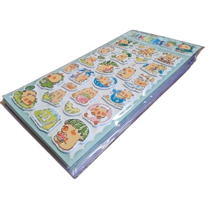 Sticker 3D Capybara – 21 cm, Decor Autocolant Adorabil