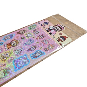 Sticker 3D Labubu – 21 cm, Decor Autocolant Drăgălaș - Img 2