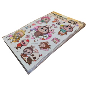 Sticker de Perete Labubu – Home Decor 59×36 cm – Model 5