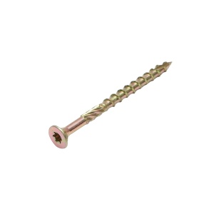 Surub pentru lemn autofiletant cu capac inecat 6x80mm tip torx TX30, 200 buc/cutie , Cod: DISSW10 - Img 3