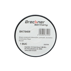 Tambur sfoara portocalie pentru zidarie 0.8mmx30m, Cod: BK78408 Echivalență: DISLT10, Breckner Germany - Img 3