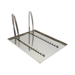 Tava pentru descapacit cu sita din inox 520x415x110mm, Cod: DISKS42 - Img 9
