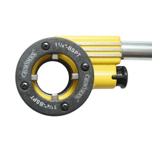 Trusa filiere 1/2, 3/4, 1, 1-1/4 inch BSPT cu clichet pentru tevi , Cod: DISPN60 , Brand: CROWNMAN - Img 6
