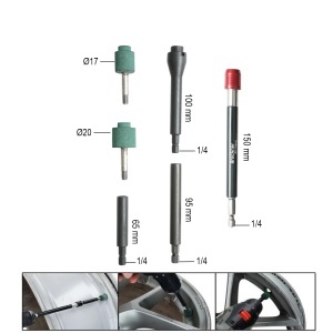 Trusa freza curatare locas valva janta auto tubeless 6 piese Breckner Germany, BRECKNER GERMANY, BK72508 - Img 3