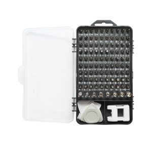Trusa surubelnite de precizie biti, torx, cruce, hexagonal pentru electronice 120 piese , Cod: BK79826, Marca: BRECKNER GERMANY - Img 2