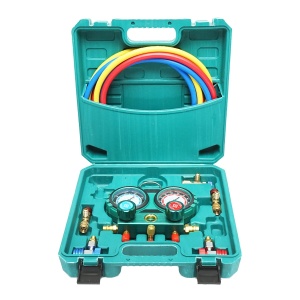 Trusa verificare si incarcare instalatii aer conditionat auto, freon R22, R32, R134a, R410a, Cod: DISMW36, Brand: AUTOSPEED