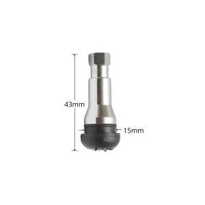 Valva roata auto tubeless 43mm TR413AC cromata, DISRL58