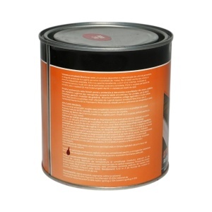 Vopsea email anticoroziva 3 in 1 rosu 270 pe baza de solvent, direct pe rugina, interior si exterior 1L Breckner Germany, BK89011 - Img 2