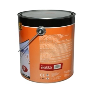 Vopsea email anticoroziva 3 in 1 rosu 280 pe baza de solvent 3.5L, direct pe rugina, interior si exterior Breckner Germany, BK89040 - Img 3