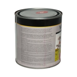 Vopsea email anticoroziva 3 in 1 rosu UTB imperial pe baza de solvent 1L, direct pe rugina, interior si exterior Breckner Germany, BK89062 - Img 2